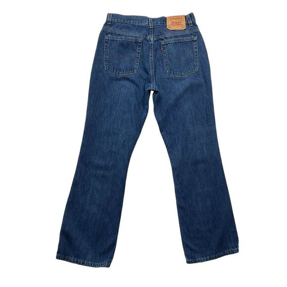 Levi's 515‎ Jeans Women's Size 12 Blue Bootcut Denim Jeans Made in USA! - Picture 5 of 10